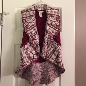 Max Studio sweater vest. Size 7/&